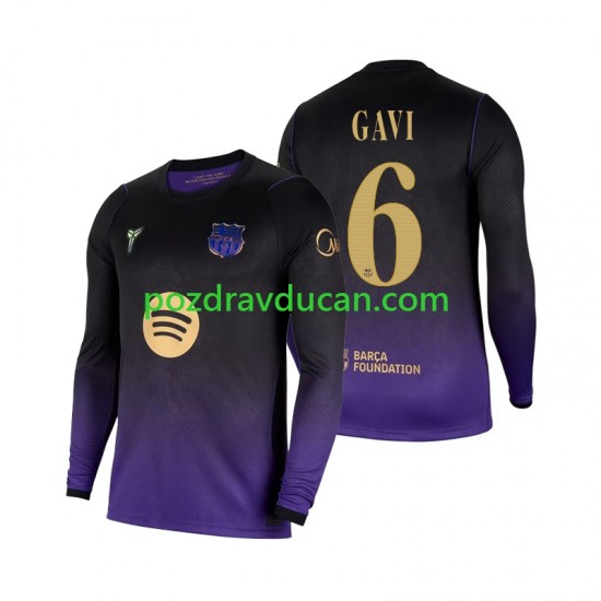 Nogometni Dresovi FC Barcelona Gavi 6 Muški Gostujući dres 2026-2027 Dugi Rukav