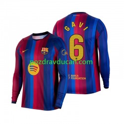 Nogometni Dresovi FC Barcelona Gavi 6 Muški Domaći dres 2026-2027 Dugi Rukav