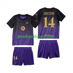 Nogometni Dresovi FC Barcelona Karim Adeyemi 14 Dječji Gostujući dres 2026-2027 Kratkih Rukava