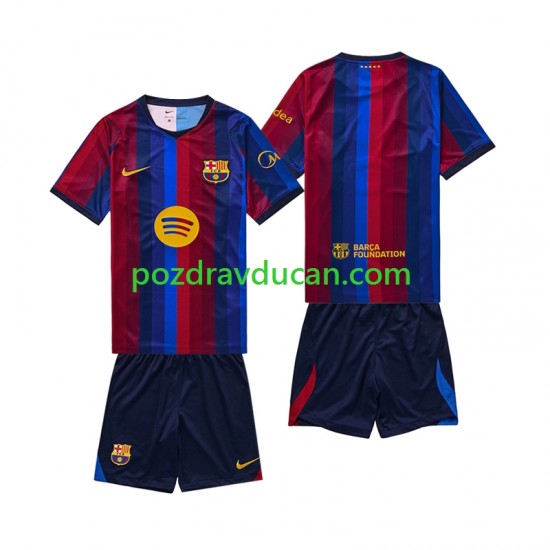 Nogometni Dresovi FC Barcelona Dječji Domaći dres 2026-2027 Kratkih Rukava