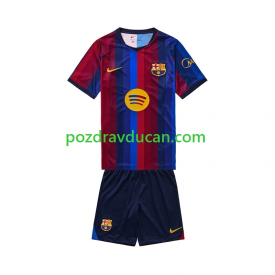 Nogometni Dresovi FC Barcelona Dječji Domaći dres 2026-2027 Kratkih Rukava
