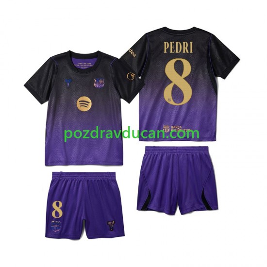 Nogometni Dresovi FC Barcelona Pedri 8 Dječji Gostujući dres 2026-2027 Kratkih Rukava