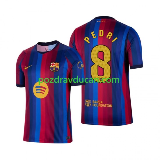 Nogometni Dresovi FC Barcelona Pedri 8 Muški Domaći dres 2026-2027 Kratkih Rukava