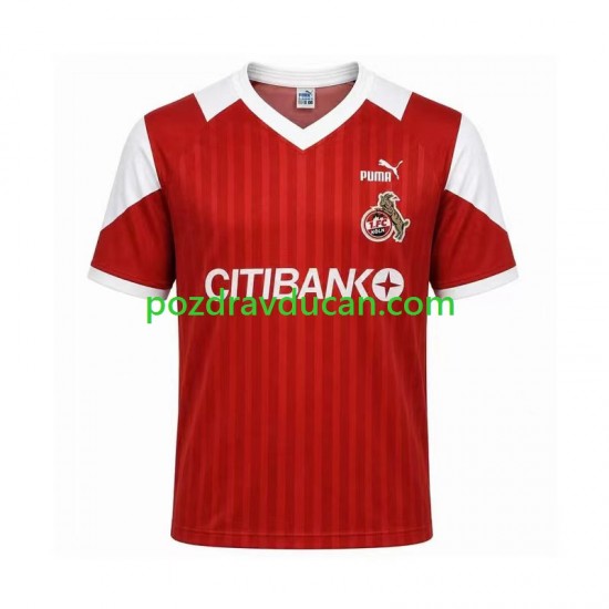 Nogometni Dresovi FC Köln 1992 1993 Retro Muški Gostujući dres Kratkih Rukava