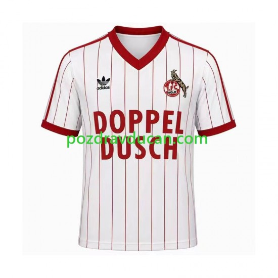 Nogometni Dresovi FC Köln 1982 1983 Retro Muški Domaći dres Kratkih Rukava