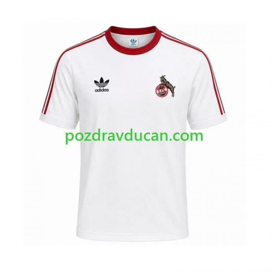 Nogometni Dresovi FC Köln 1986 1987 Retro Muški Domaći dres Kratkih Rukava