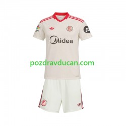 Nogometni Dresovi Sevilla FC Retro Dječji Domaći dres 2025-2026 Kratkih Rukava