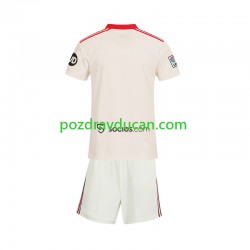 Nogometni Dresovi Sevilla FC Retro Dječji Domaći dres 2025-2026 Kratkih Rukava