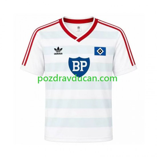 Nogometni Dresovi Hamburger SV 1986 Retro Muški Gostujući dres Kratkih Rukava