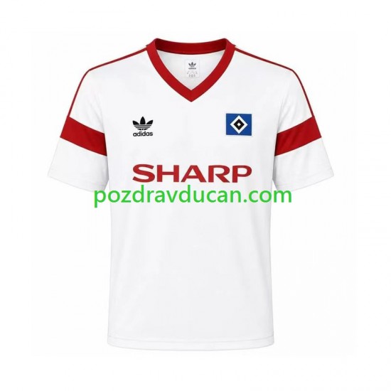 Nogometni Dresovi Hamburger SV 1988 Retro Muški Domaći dres Kratkih Rukava