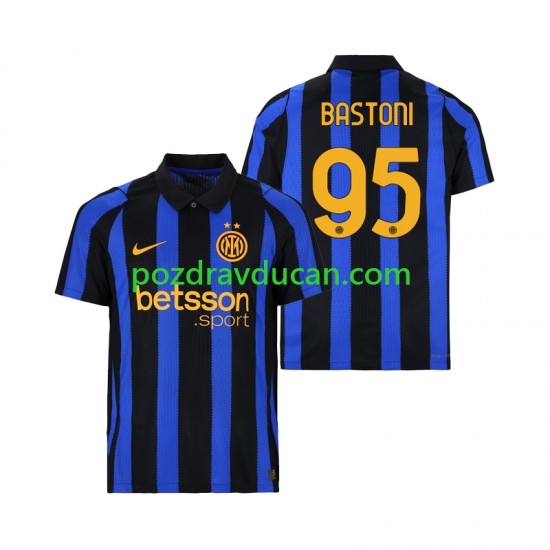 Nogometni Dresovi Inter Milan Alessandro Bastoni 95 Muški Domaći dres 2026-2027 Kratkih Rukava