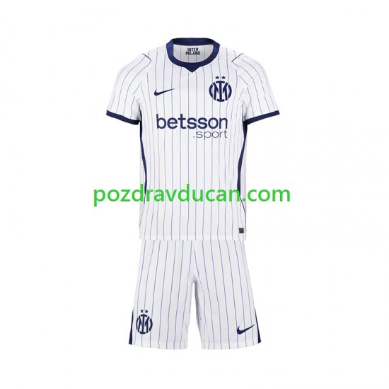 Nogometni Dresovi Inter Milan Dječji Gostujući dres 2026-2027 Kratkih Rukava