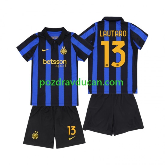 Nogometni Dresovi Inter Milan Lautaro Martinez 13 Dječji Domaći dres 2026-2027 Kratkih Rukava