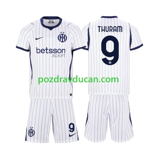 Nogometni Dresovi Inter Milan Marcus Thuram 9 Dječji Gostujući dres 2026-2027 Kratkih Rukava