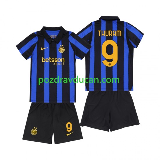 Nogometni Dresovi Inter Milan Marcus Thuram 9 Dječji Domaći dres 2026-2027 Kratkih Rukava