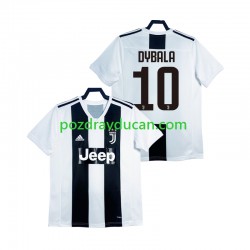 Nogometni Dresovi Juventus DYBALA 21 2018 2019 Retro Muški Domaći dres Kratkih Rukava