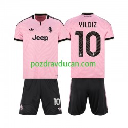 Nogometni Dresovi Juventus Kenan Yildiz 10 Dječji Gostujući dres 2026-2027 Kratkih Rukava