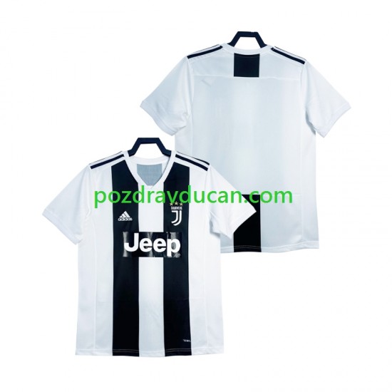 Nogometni Dresovi Juventus 2018 2019 Retro Muški Domaći dres Kratkih Rukava