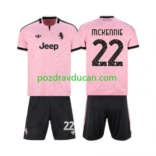 Nogometni Dresovi Juventus Weston McKennie 22 Dječji Gostujući dres 2026-2027 Kratkih Rukava