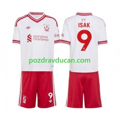 Nogometni Dresovi Liverpool Alexander Isak 9 Dječji Gostujući dres 2026-2027 Kratkih Rukava