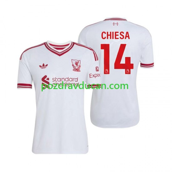 Nogometni Dresovi Liverpool Federico Chiesa 14 Muški Gostujući dres 2026-2027 Kratkih Rukava