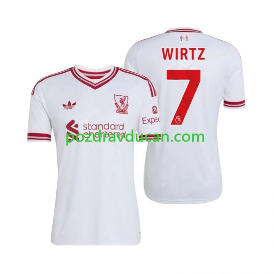 Nogometni Dresovi Liverpool Florian Wirtz 7 Muški Gostujući dres 2026-2027 Kratkih Rukava