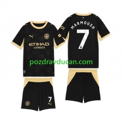 Nogometni Dresovi Manchester City Omar Marmoush 7 Dječji Gostujući dres 2026-2027 Kratkih Rukava