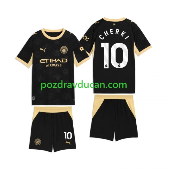 Nogometni Dresovi Manchester City Rayan Cherki 10 Dječji Gostujući dres 2026-2027 Kratkih Rukava