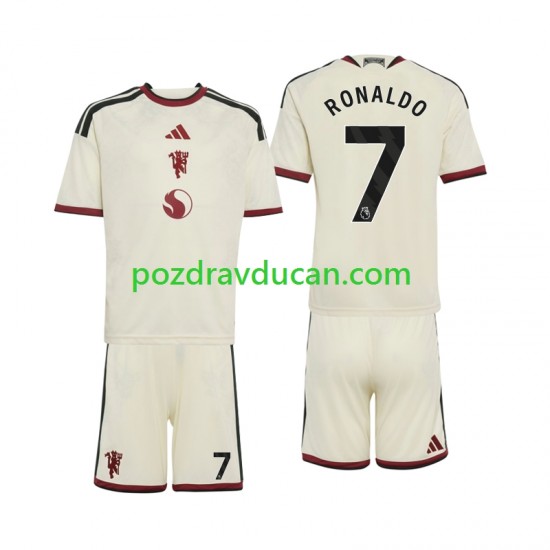 Nogometni Dresovi Manchester United Cristiano Ronaldo 7 Dječji Treći dres 2026-2027 Kratkih Rukava