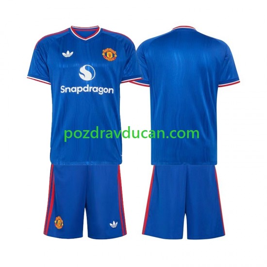 Nogometni Dresovi Manchester United Dječji Gostujući dres 2026-2027 Kratkih Rukava