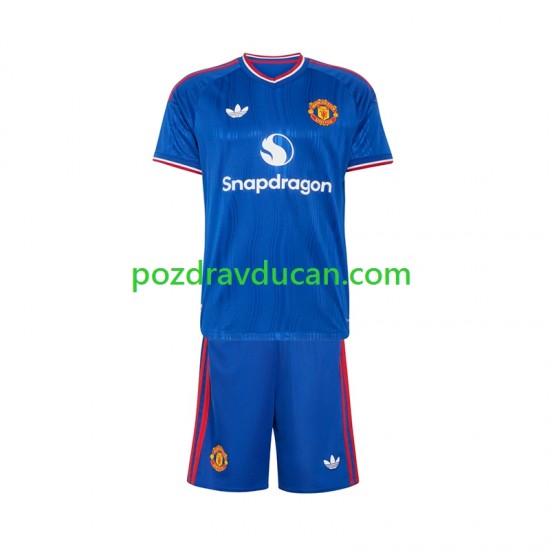 Nogometni Dresovi Manchester United Dječji Gostujući dres 2026-2027 Kratkih Rukava