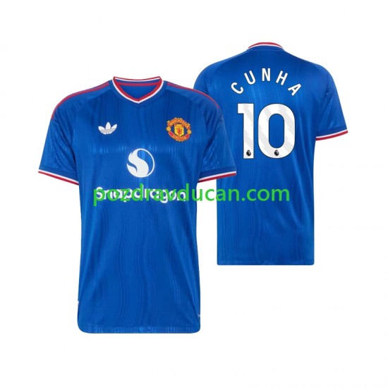 Nogometni Dresovi Manchester United Matheus Cunha 10 Muški Gostujući dres 2026-2027 Kratkih Rukava