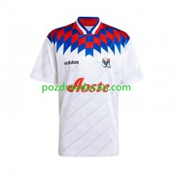 Nogometni Dresovi Olympique Lyonnais 1995 1996 Retro Muški Domaći dres Kratkih Rukava