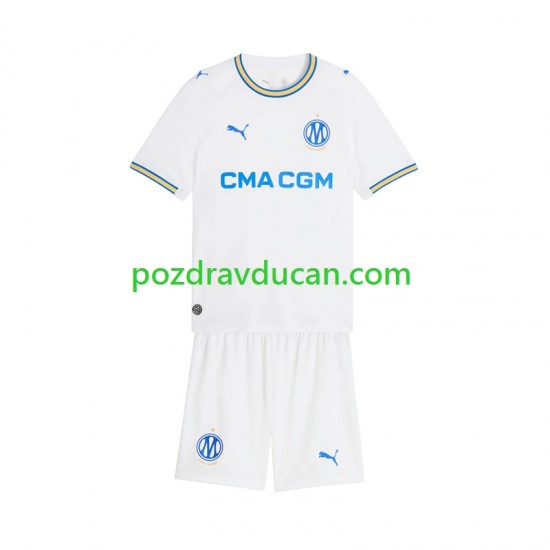 Nogometni Dresovi Olympique de Marseille Dječji Domaći dres 2026-2027 Kratkih Rukava