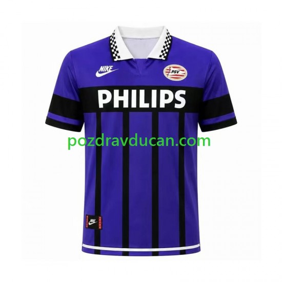 Nogometni Dresovi PSV Eindhoven 1995 Retro Muški Gostujući dres Kratkih Rukava
