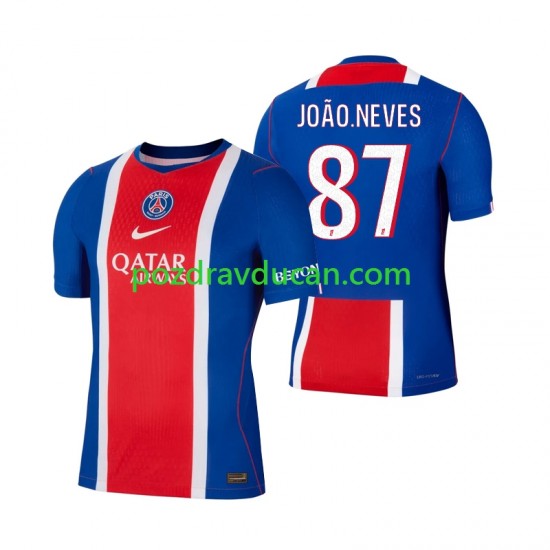 Nogometni Dresovi Paris Saint-Germain Joao Neves 87 Muški Domaći dres 2026-2027 Kratkih Rukava