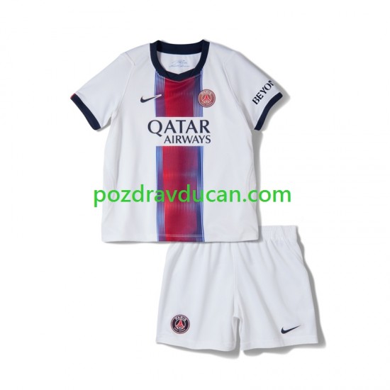 Nogometni Dresovi Paris Saint-Germain Dječji Gostujući dres 2026-2027 Kratkih Rukava