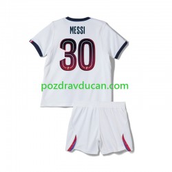 Nogometni Dresovi Paris Saint-Germain Lionel Messi 30 Dječji Gostujući dres 2026-2027 Kratkih Rukava