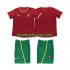 Nogometni Dresovi Portugal Retro Dječji Domaći dres 2002 Kratkih Rukava