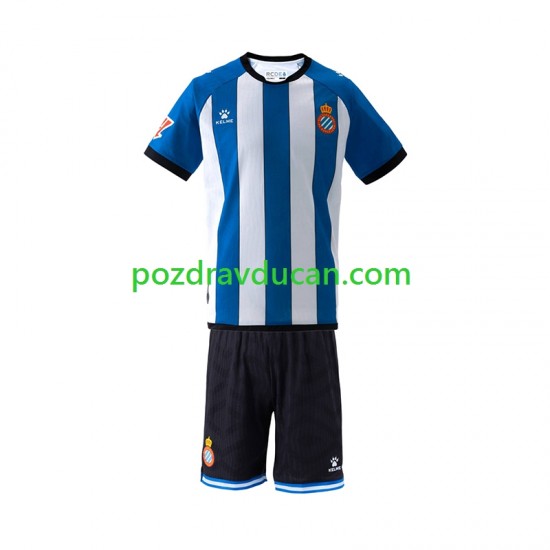 Nogometni Dresovi RCD Espanyol Dječji Domaći dres 2026-2027 Kratkih Rukava