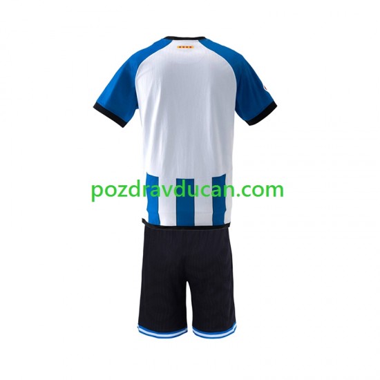 Nogometni Dresovi RCD Espanyol Dječji Domaći dres 2026-2027 Kratkih Rukava