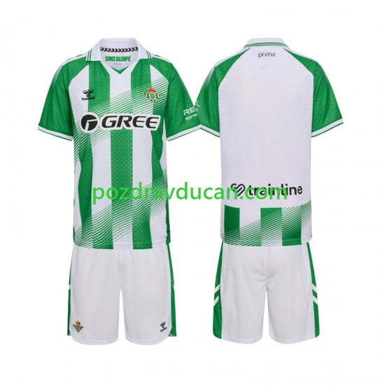 Nogometni Dresovi Real Betis Dječji Domaći dres 2026-2027 Kratkih Rukava