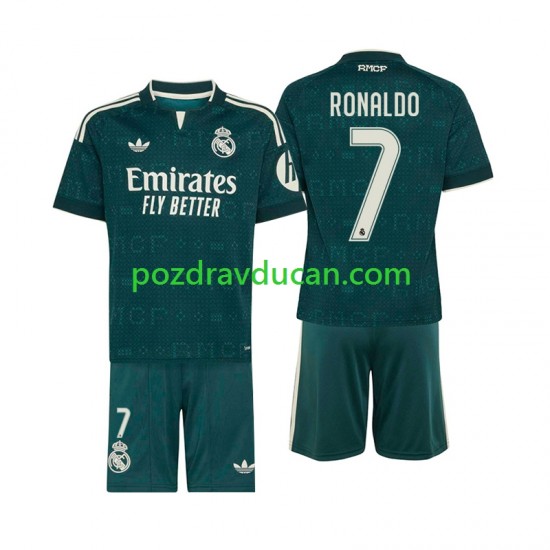 Nogometni Dresovi Real Madrid Cristiano Ronaldo 7 Dječji Gostujući dres 2026-2027 Kratkih Rukava