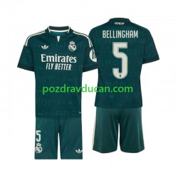 Nogometni Dresovi Real Madrid Jude Bellingham 5 Dječji Gostujući dres 2026-2027 Kratkih Rukava