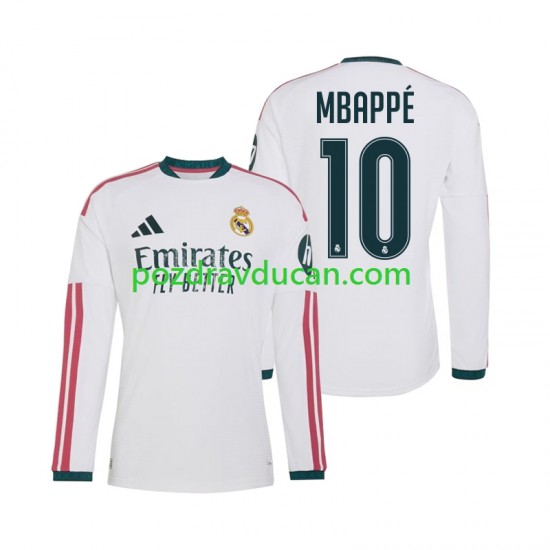 Nogometni Dresovi Real Madrid Mbappé Kylian 10 Muški Domaći dres 2026-2027 Dugi Rukav