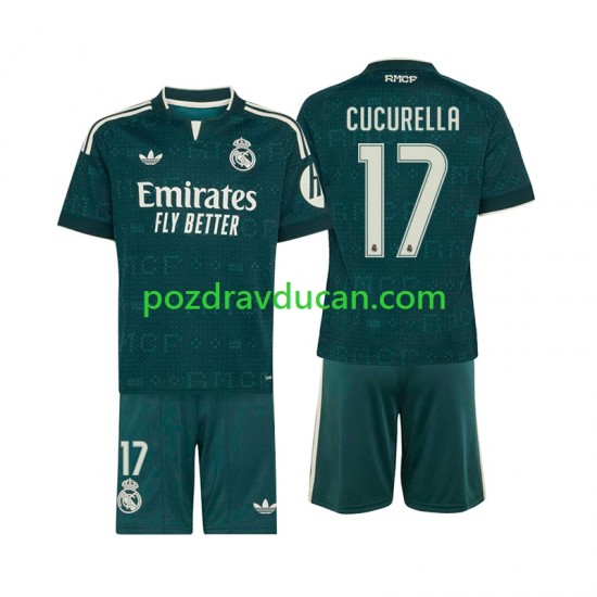 Nogometni Dresovi Real Madrid Marc Cucurella 17 Dječji Gostujući dres 2026-2027 Kratkih Rukava
