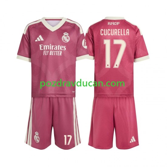 Nogometni Dresovi Real Madrid Marc Cucurella 17 Dječji Treći dres 2026-2027 Kratkih Rukava