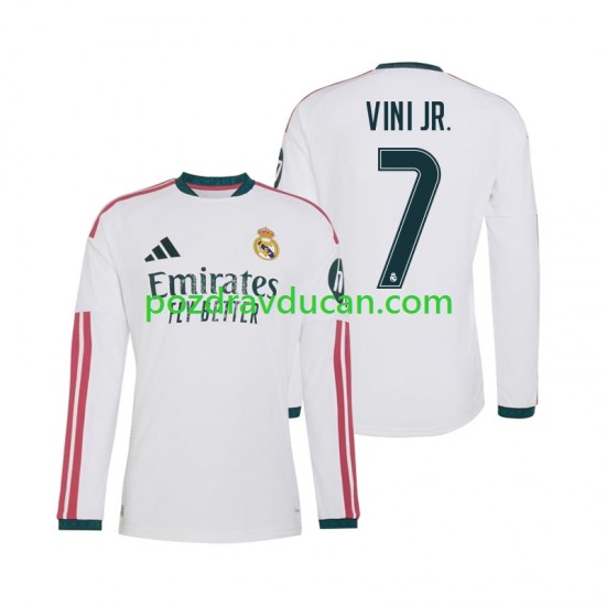 Nogometni Dresovi Real Madrid Vinicius Junior 7 Muški Domaći dres 2026-2027 Dugi Rukav