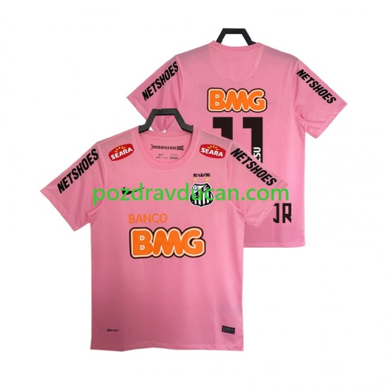 Nogometni Dresovi Santos Neymar JR 11 2012 2013 Retro Muški Četvrti dres Kratkih Rukava