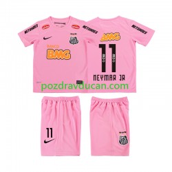 Nogometni Dresovi Santos Neymar JR 11 2012 2013 Retro Dječji Četvrti dres Kratkih Rukava